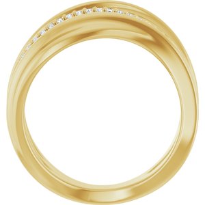 Accented Freeform Ring