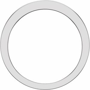 14K White 1/2 CTW Natural Diamond Band