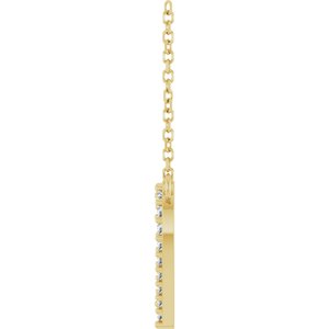 Accented Heart Necklace or Center