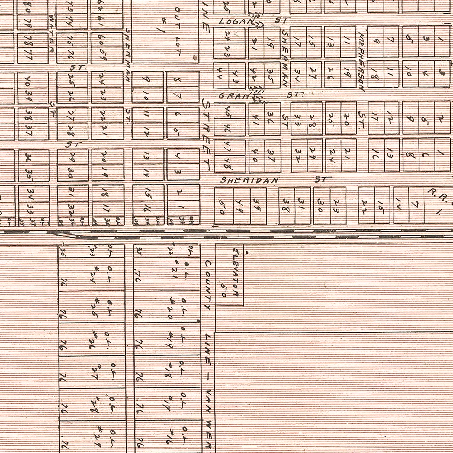 Vintage Map of Scott, Ohio 1905