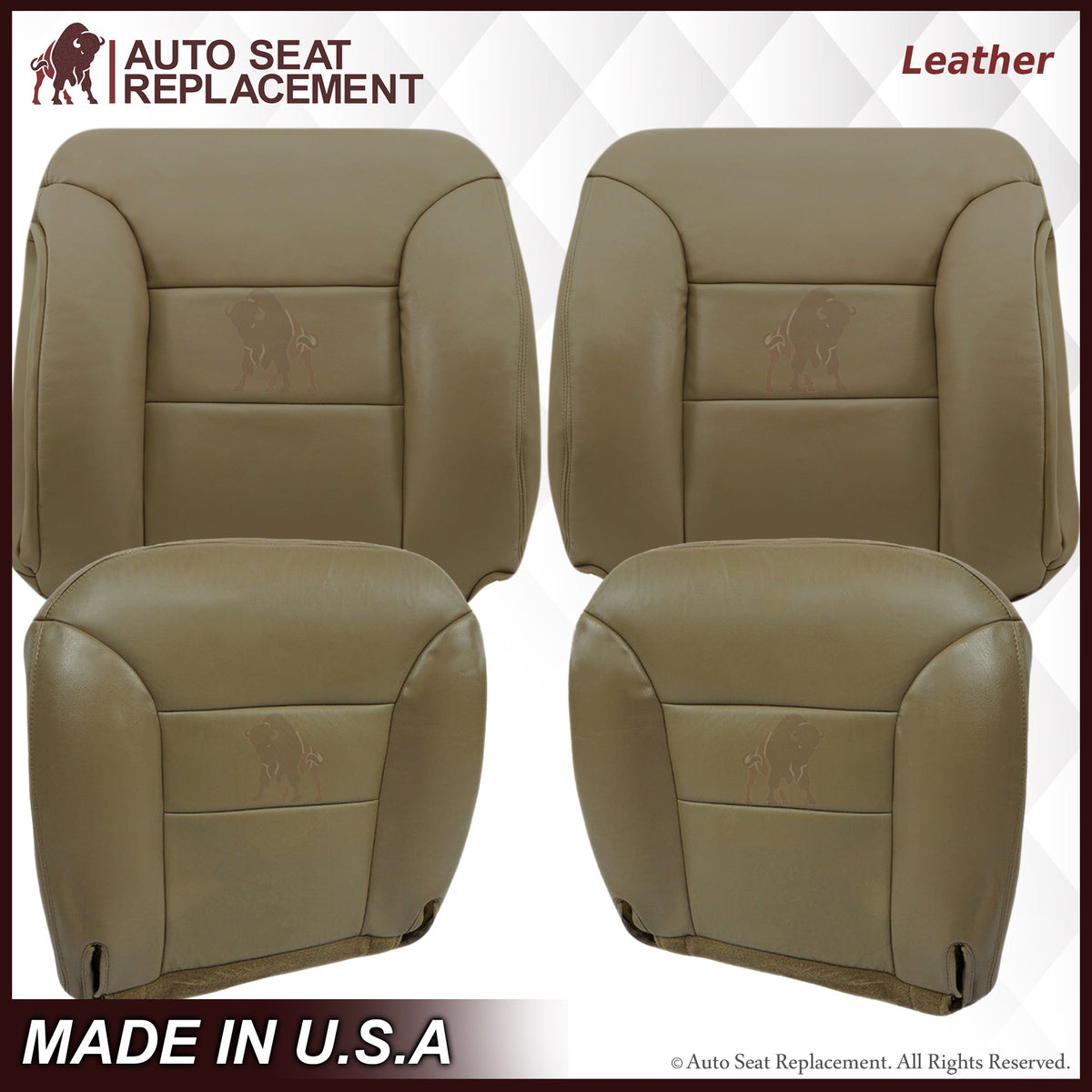 1995-1999 GMC Sierra SLT SLE Seat Cover in Tan: Choose your options