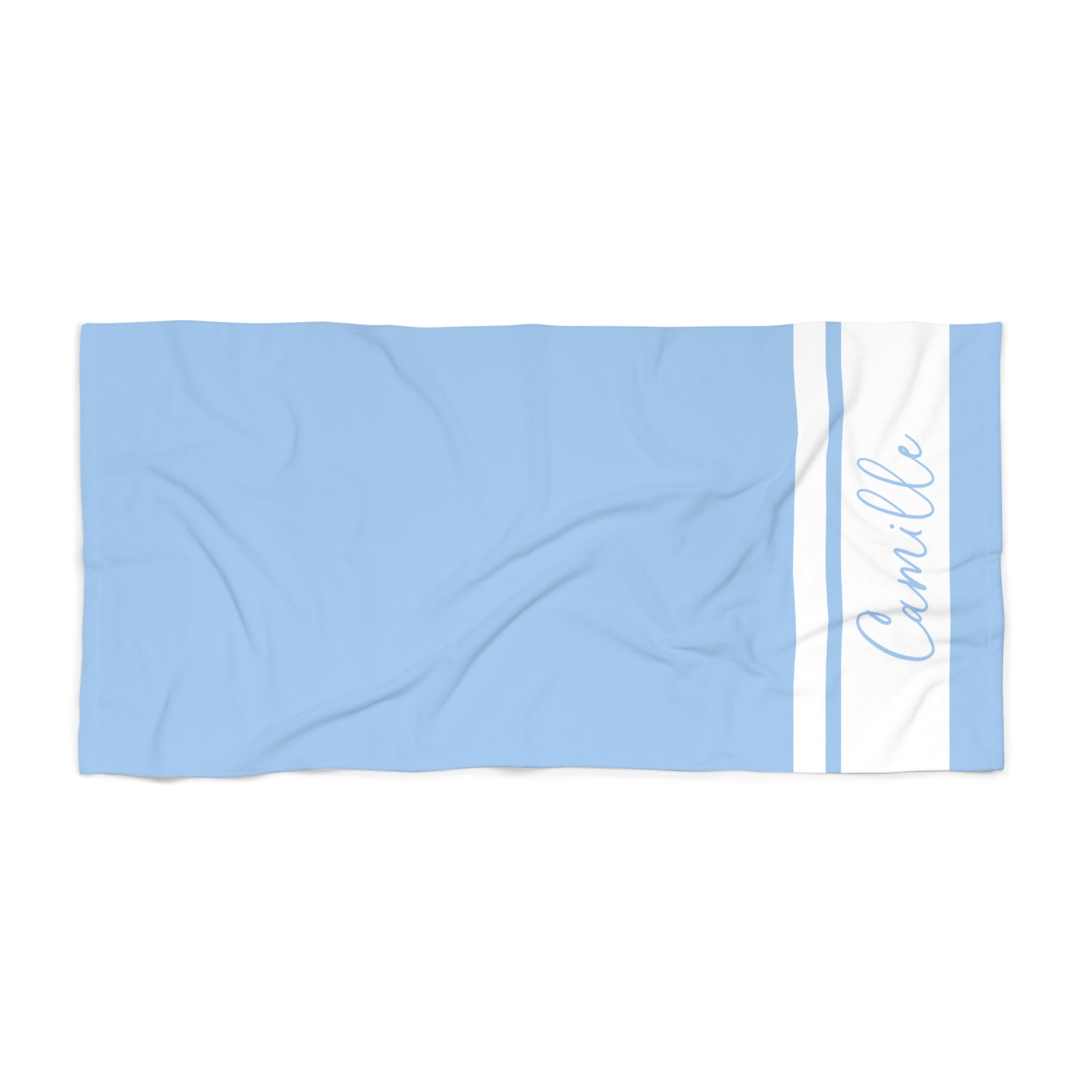 Custom Solid Beach Towel