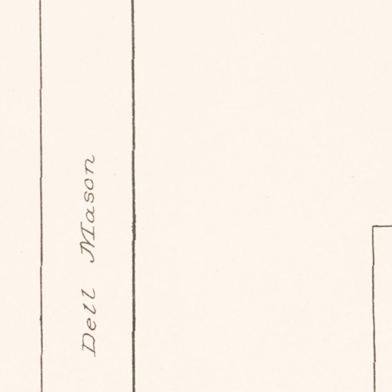 Vintage Map of Ellsworth, Wisconsin 1908