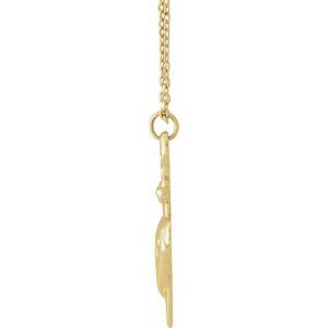 Heart & Dagger Necklace or Pendant