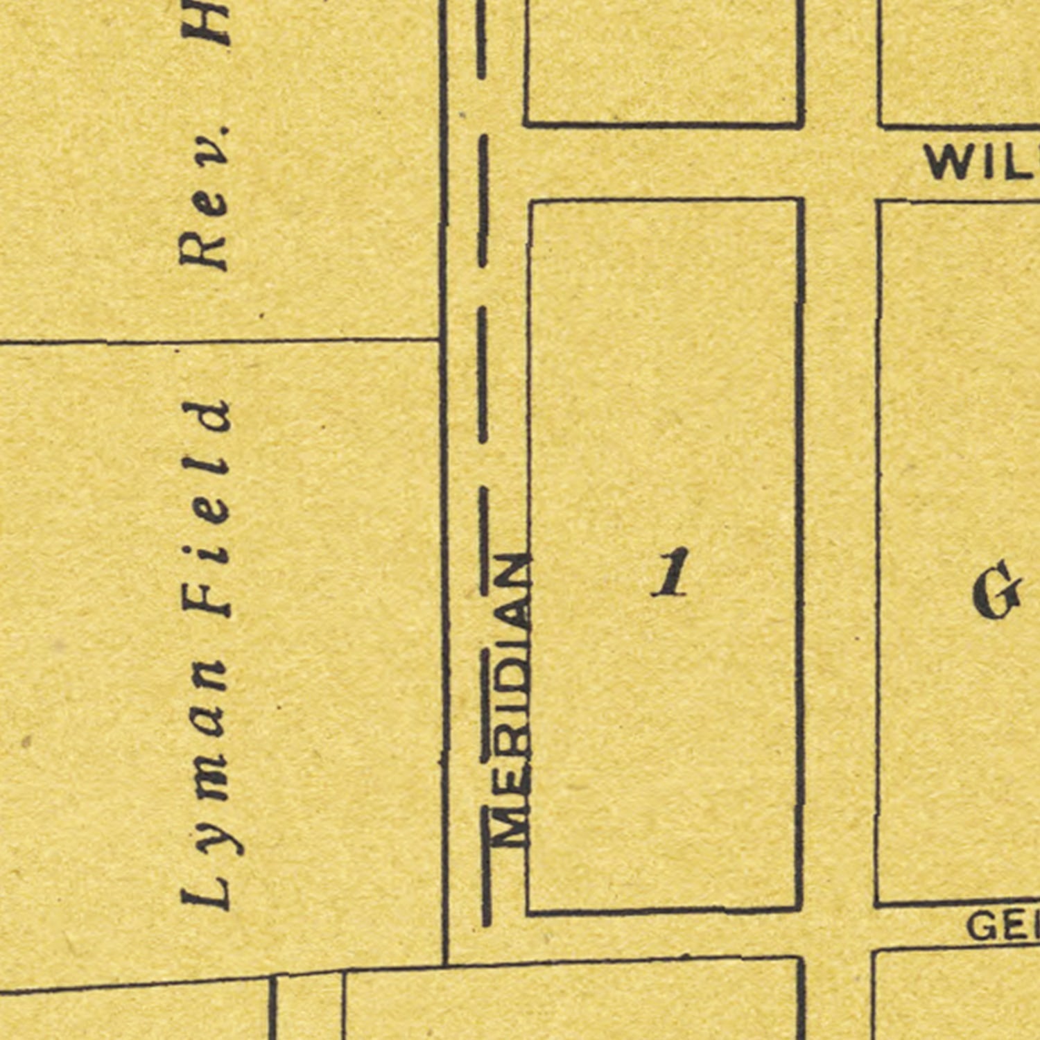 Vintage Map of Solomon, Kansas 1909