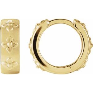 Hinged Hoop Earrings