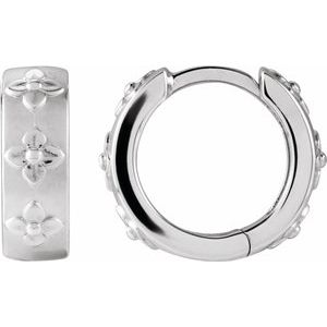 Hinged Hoop Earrings