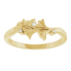 Accented Floral Ring