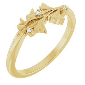 Accented Floral Ring