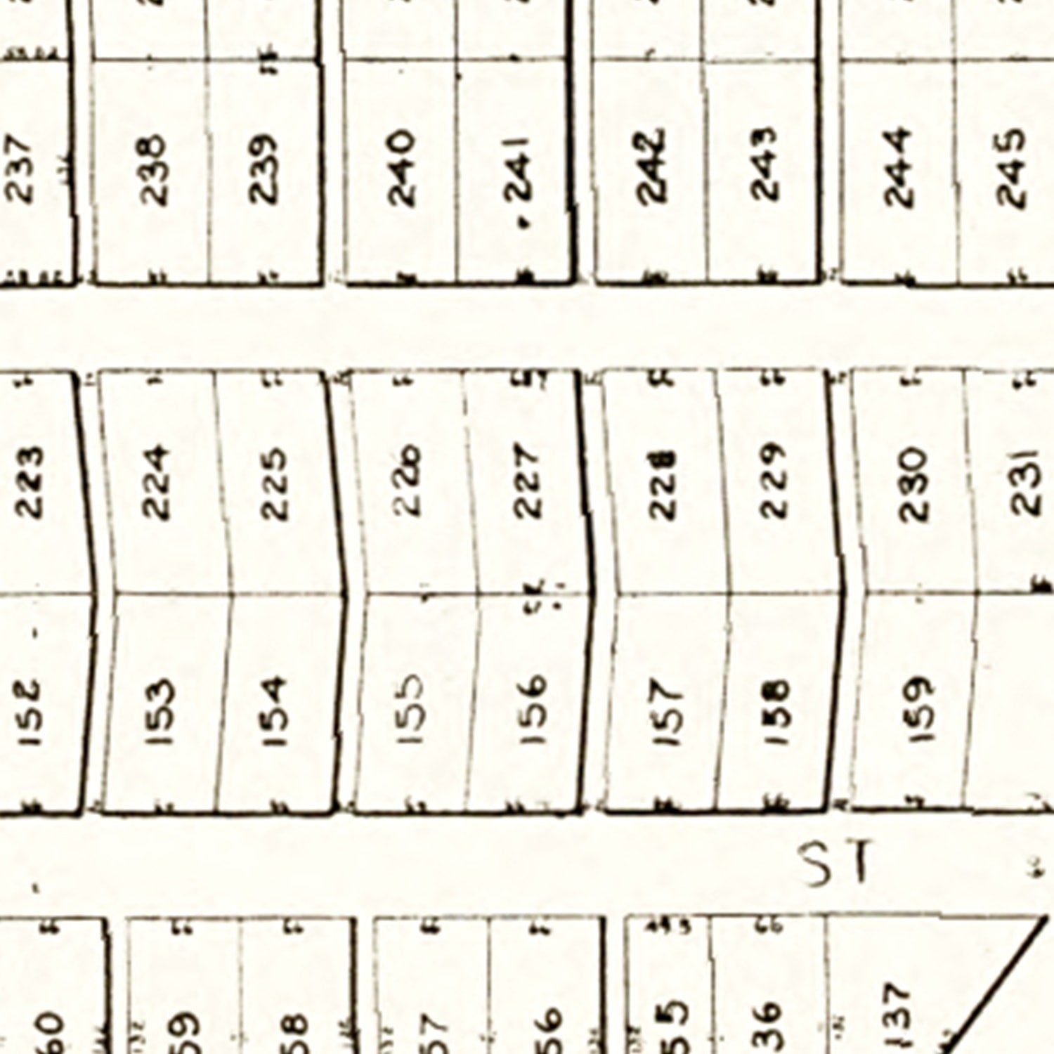 Vintage Map of Freeport, Ohio 1912