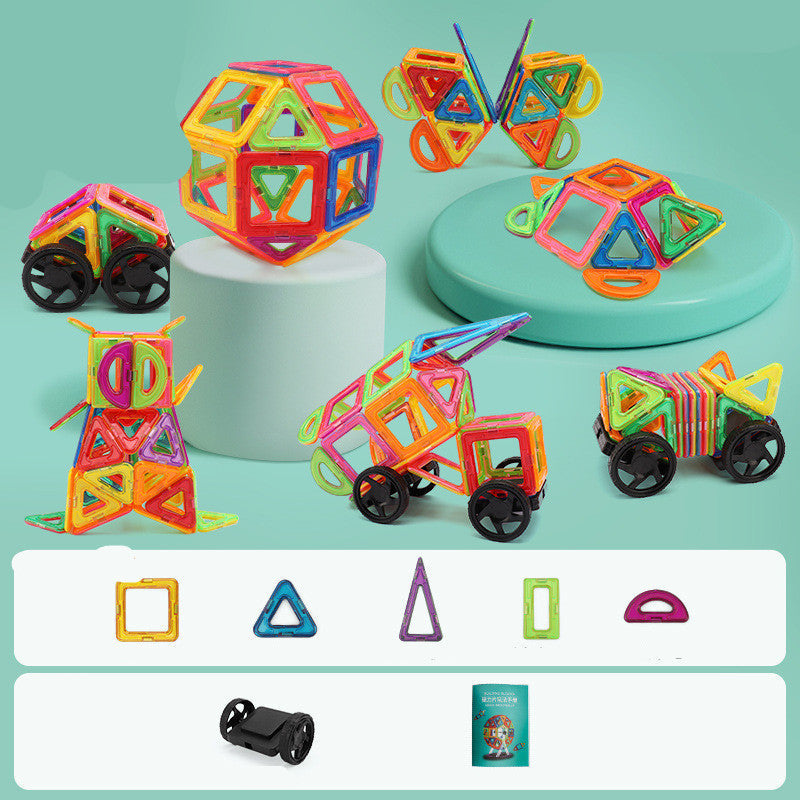 Magnetic Building Blocks Set – Educational Toy for Early Learning and Creativity