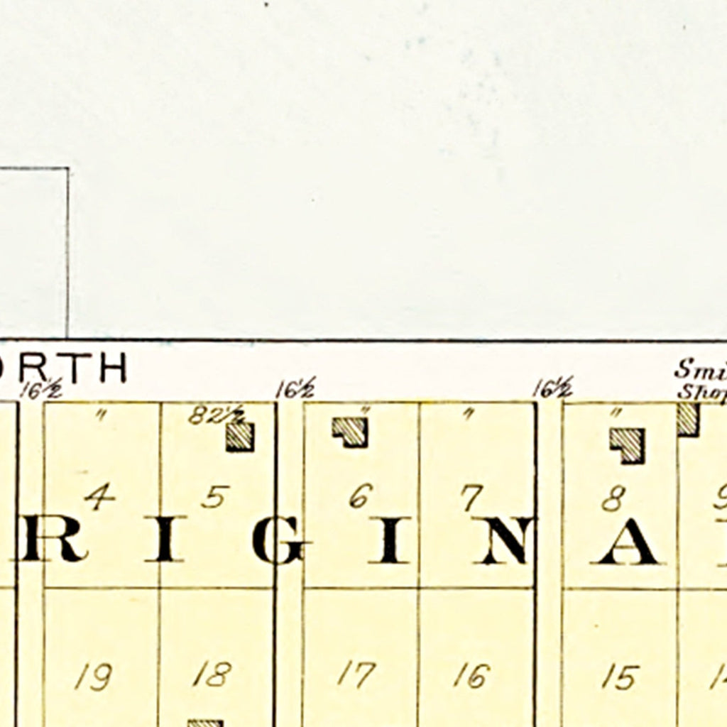 Vintage Map of Good Hope, Ohio 1913
