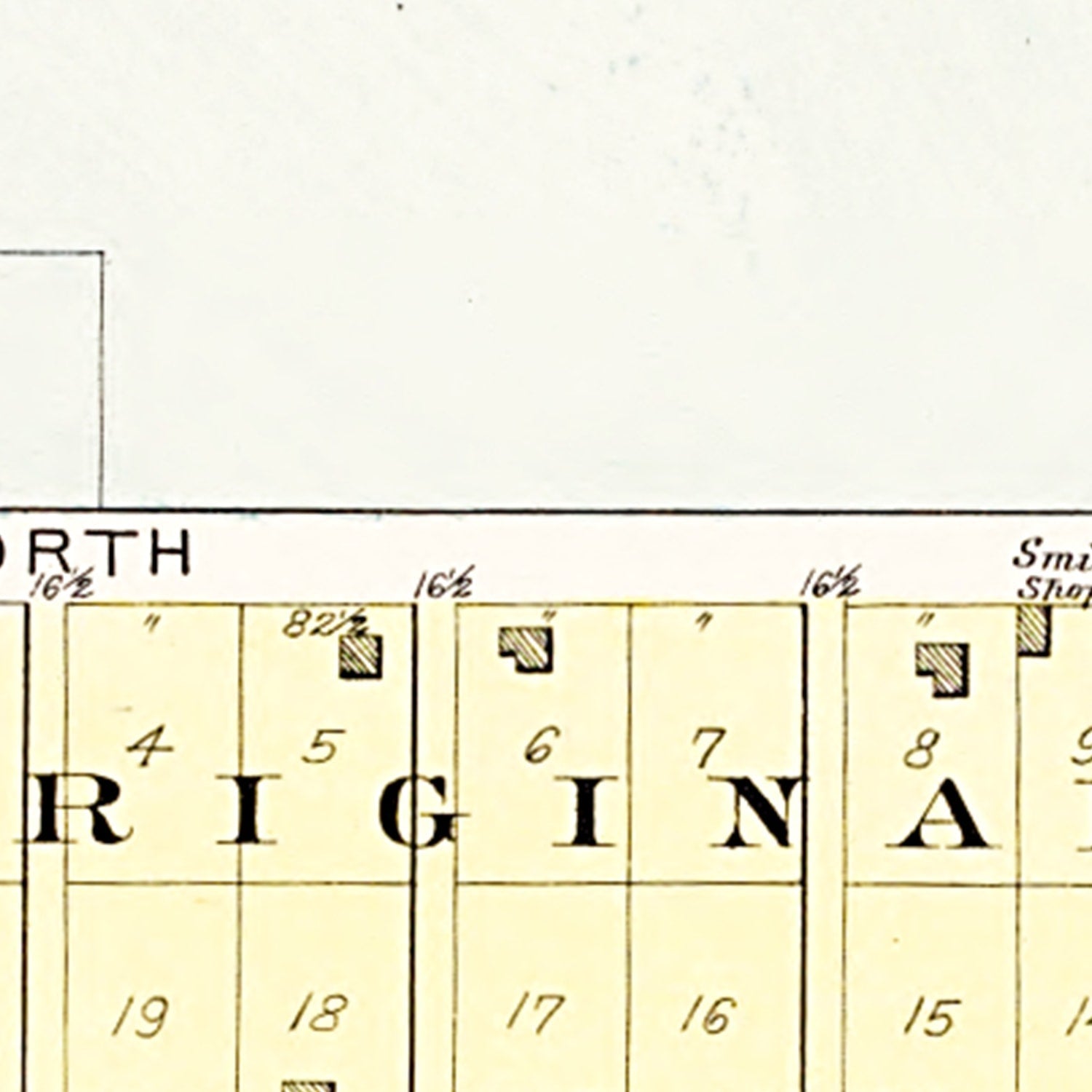 Vintage Map of Good Hope, Ohio 1913