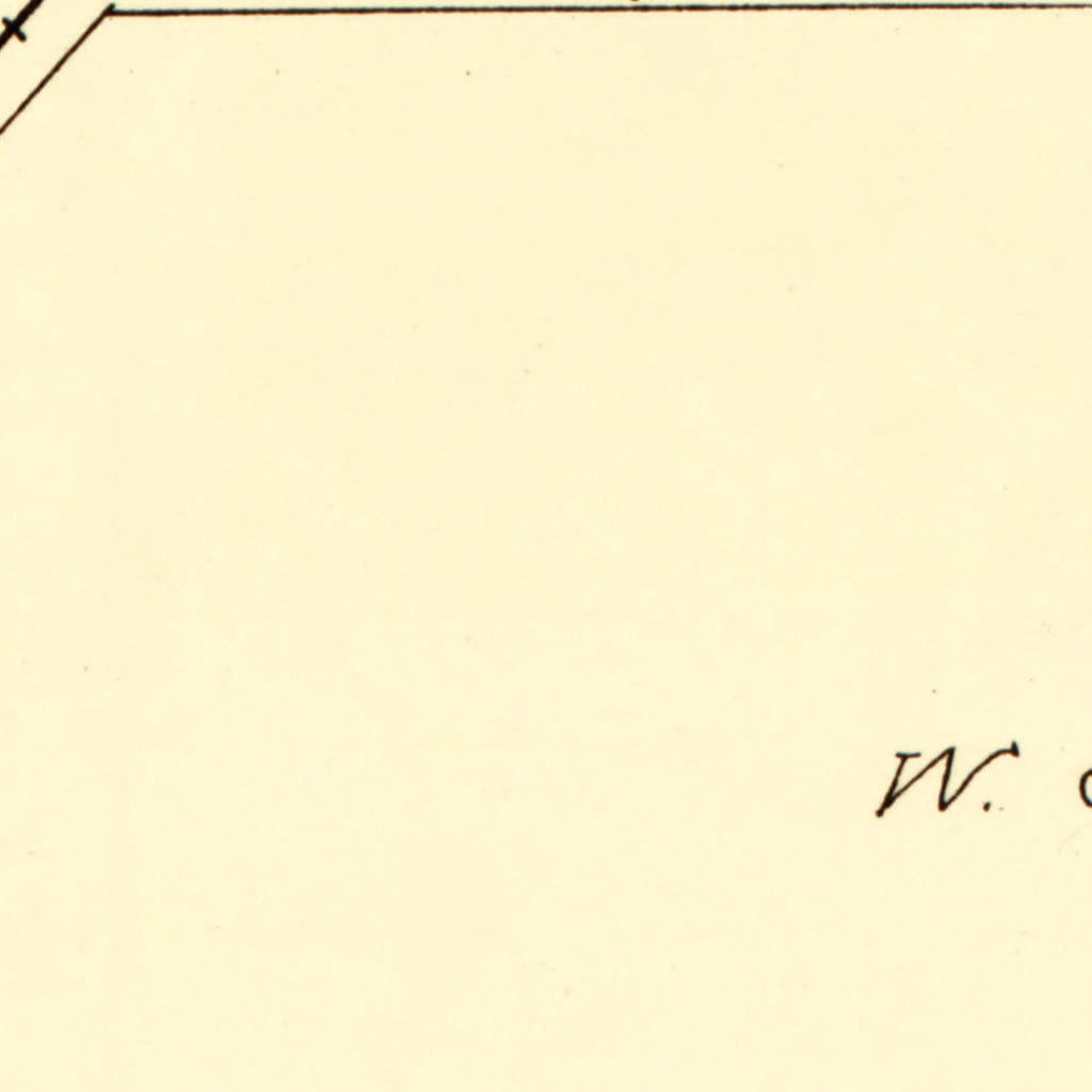 Vintage Map of Bellflower, Illinois 1914