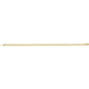 14K Yellow Gold 3.65 mm Round Line 7" Bracelet Mounting – image 3