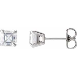 Sterling Silver 1/3 CTW Natural Diamond Earrings