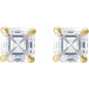 14K Yellow Gold 1/2 CTW Natural Diamond Earrings – image 2