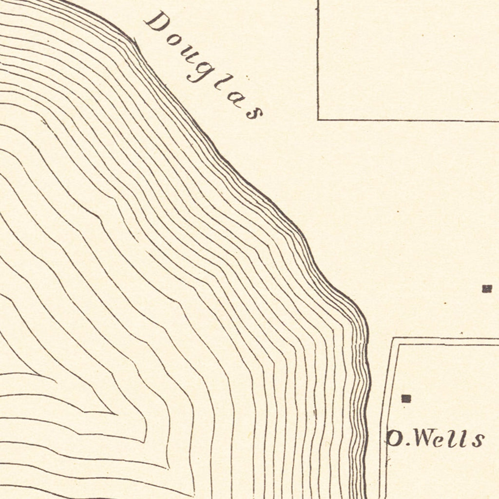 Vintage Lake Madison, MN Map 1921