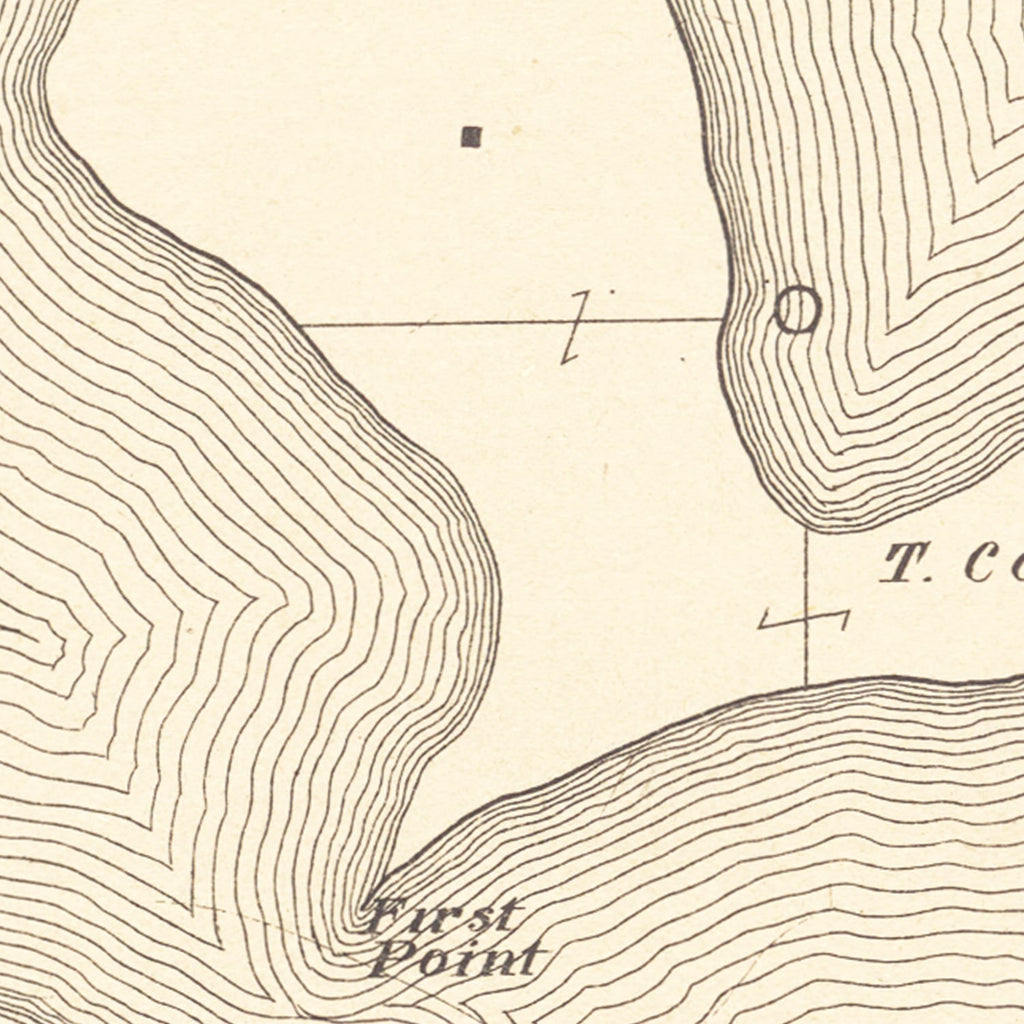 Vintage Lake Washington, MN Map 1921