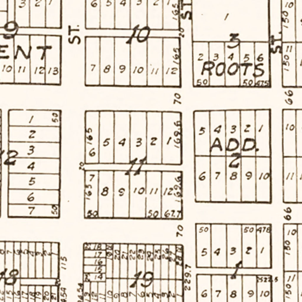 Vintage Map of Elysian, Minnesota 1928