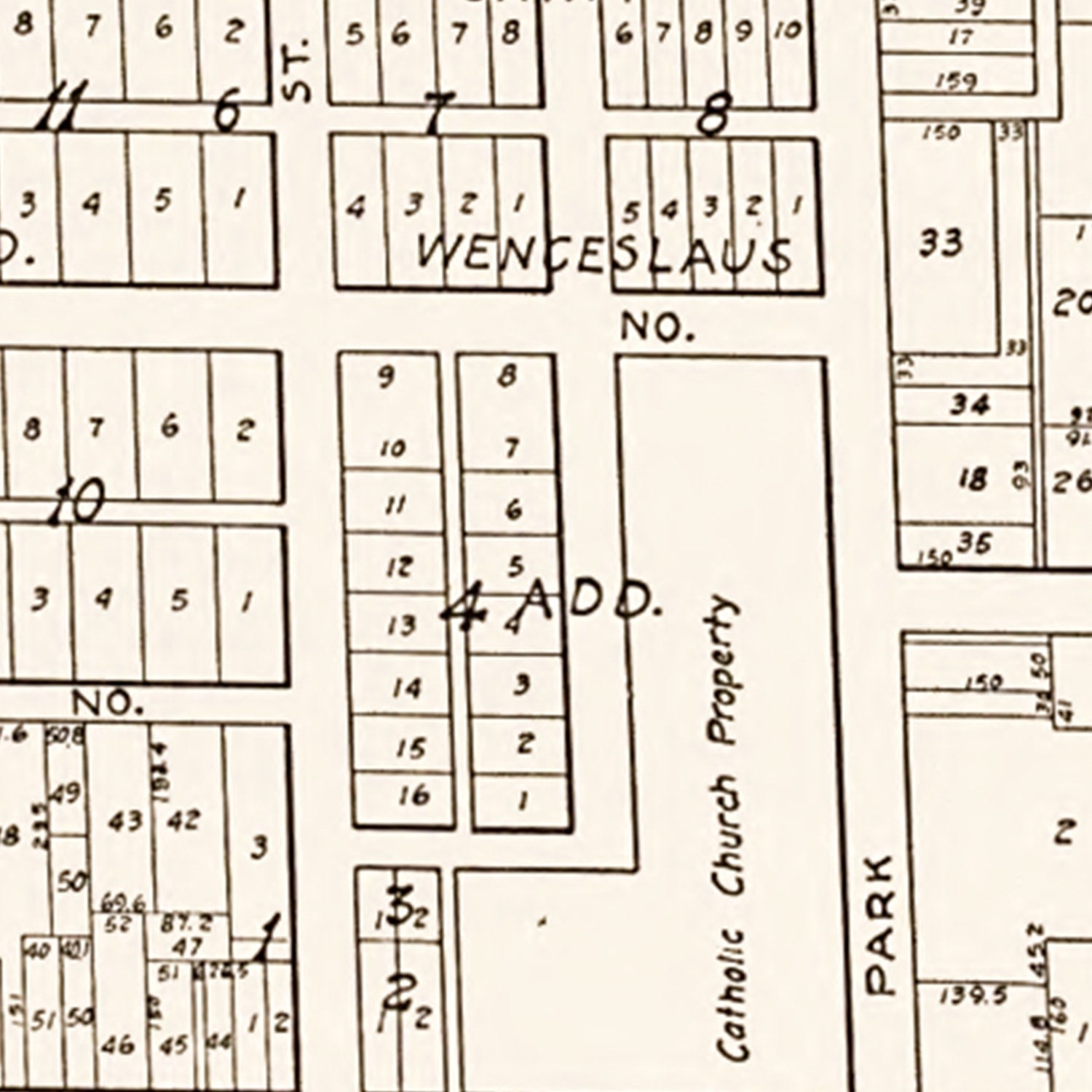 Vintage Map of New Prague, Minnesota 1928