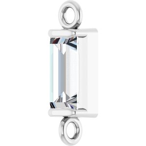 Platinum Lab-Grown Moissanite Link