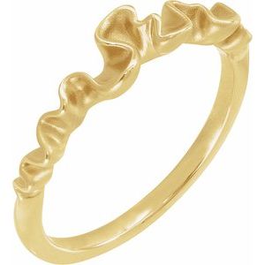 Ribbon Stackable Ring
