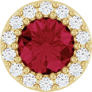 Halo-Style Pendant