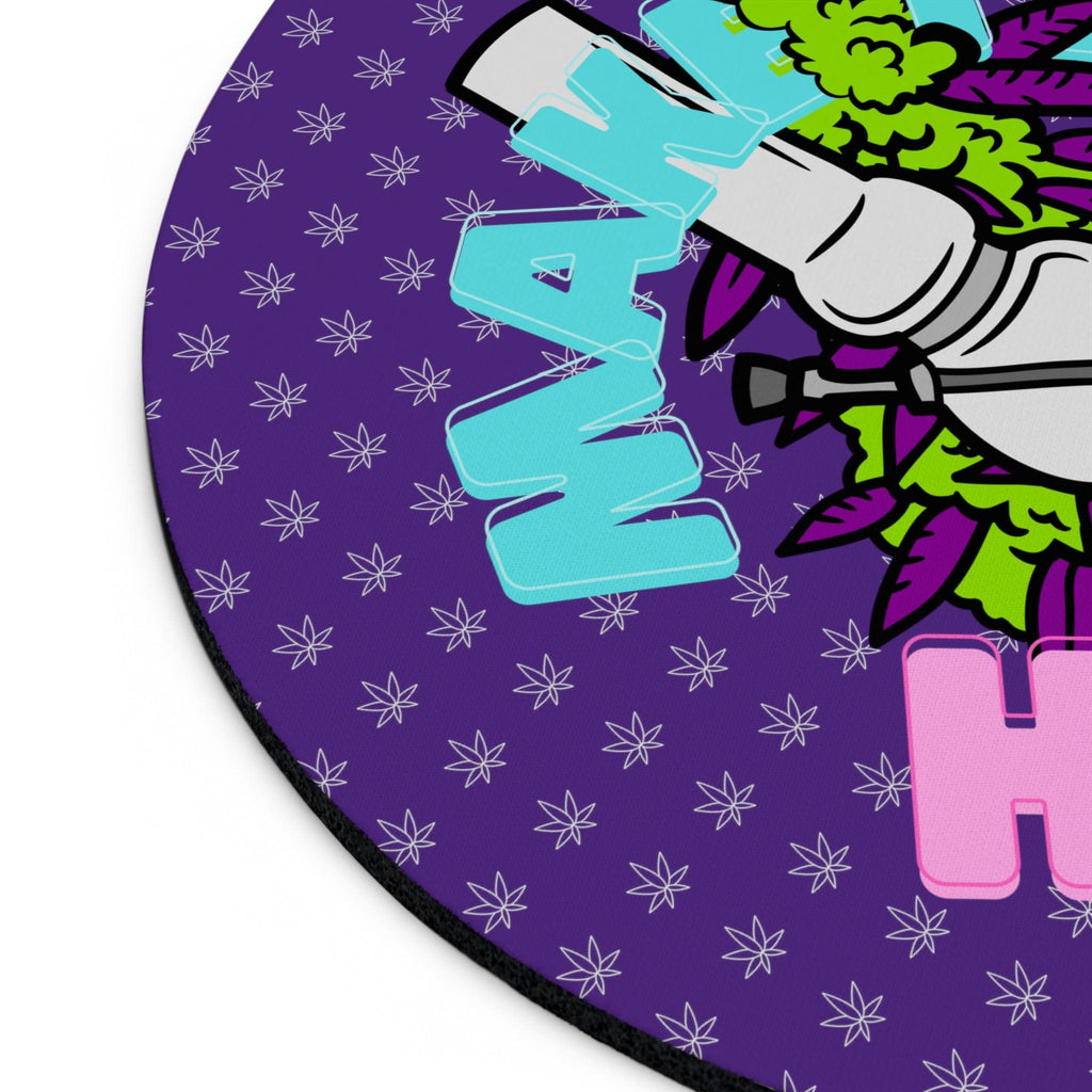 Make it Happen Cannabis, Bong, and Lighter Mouse Pad