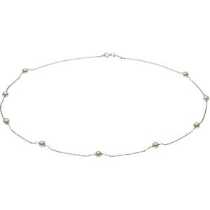 Pearl Station Necklace