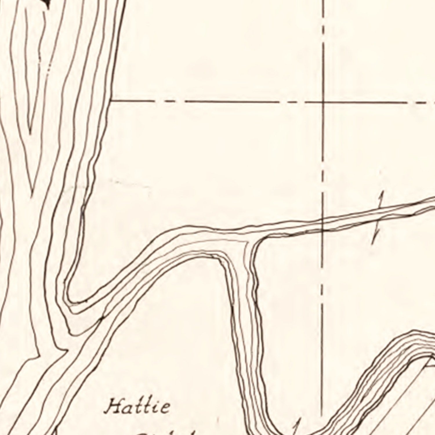 Vintage Map of Bristol, Indiana 1929