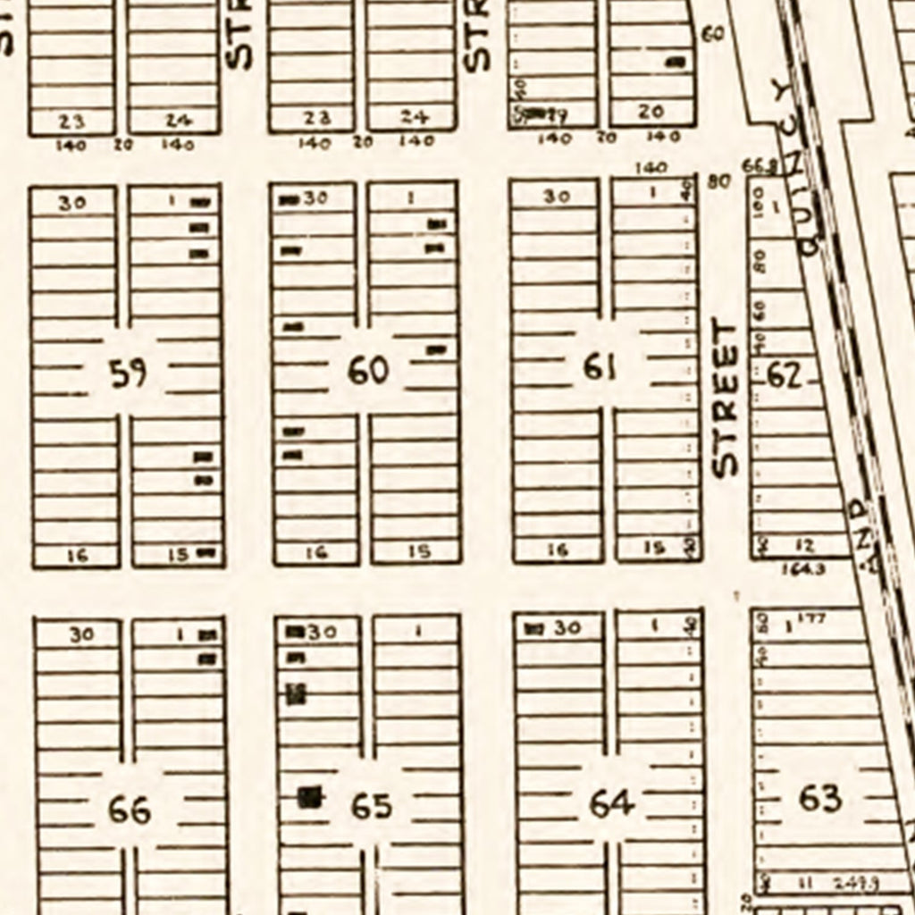 Vintage Map of Saint Paul Park, Minnesota 1938
