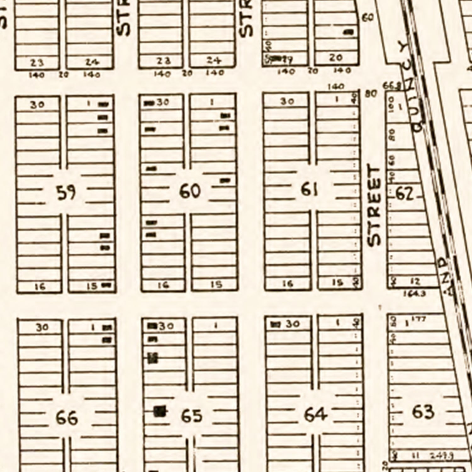 Vintage Map of Saint Paul Park, Minnesota 1938