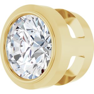 14K Yellow 1/4 CT Natural Diamond Slide Pendant