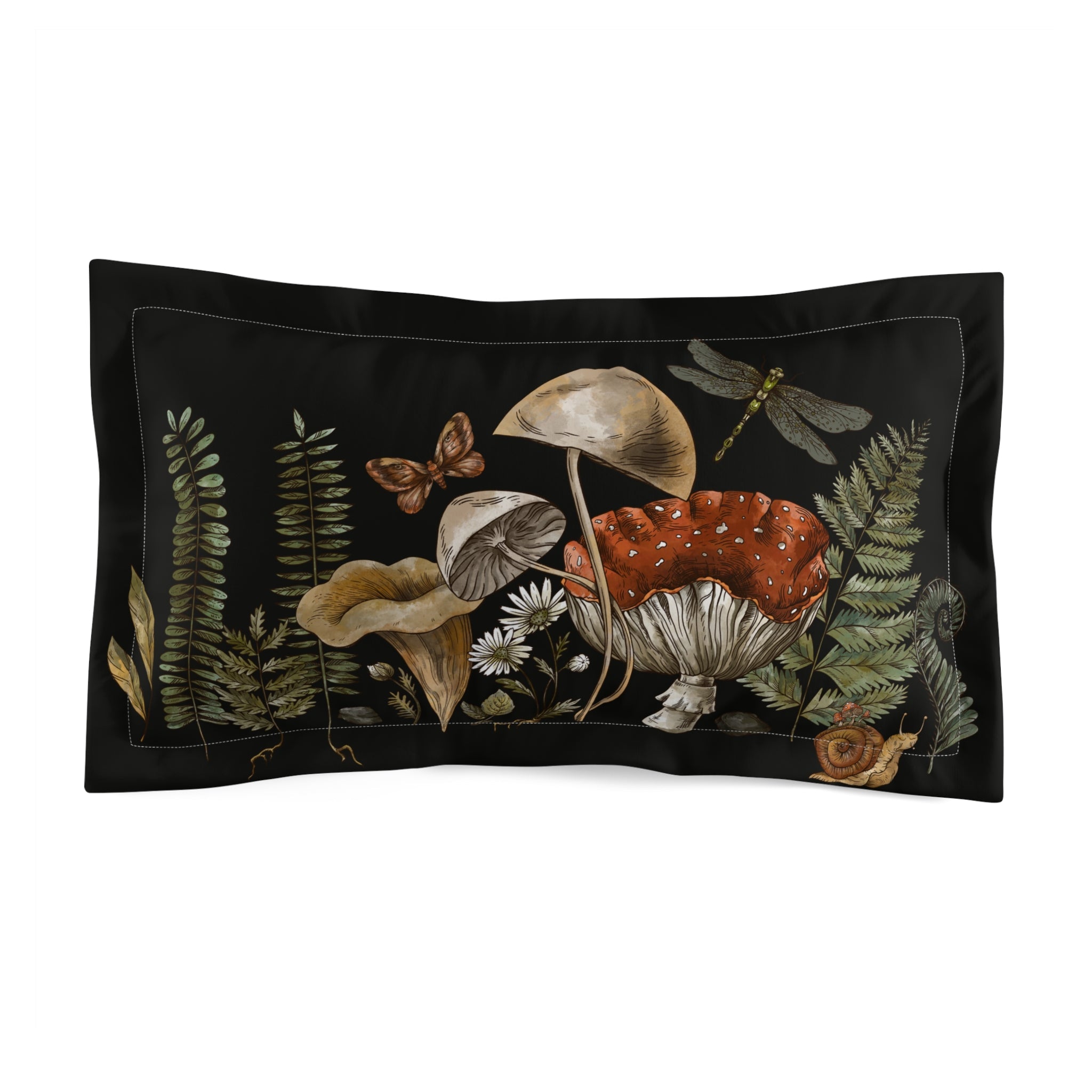 "Dark Forest" Deluxe Microfiber Pillow Sham