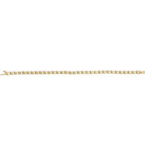 14K Yellow Gold 6 1/2 CTW Lab-Grown Diamond Line 7" Bracelet – image 4