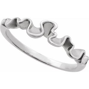 Ribbon Stackable Ring