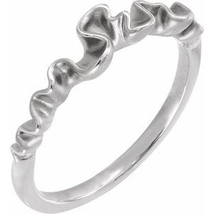 Ribbon Stackable Ring