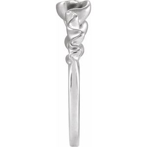 Ribbon Stackable Ring
