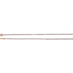 14K Rose Gold 11 3/4 CTW Lab-Grown Diamond Line 16" Necklace