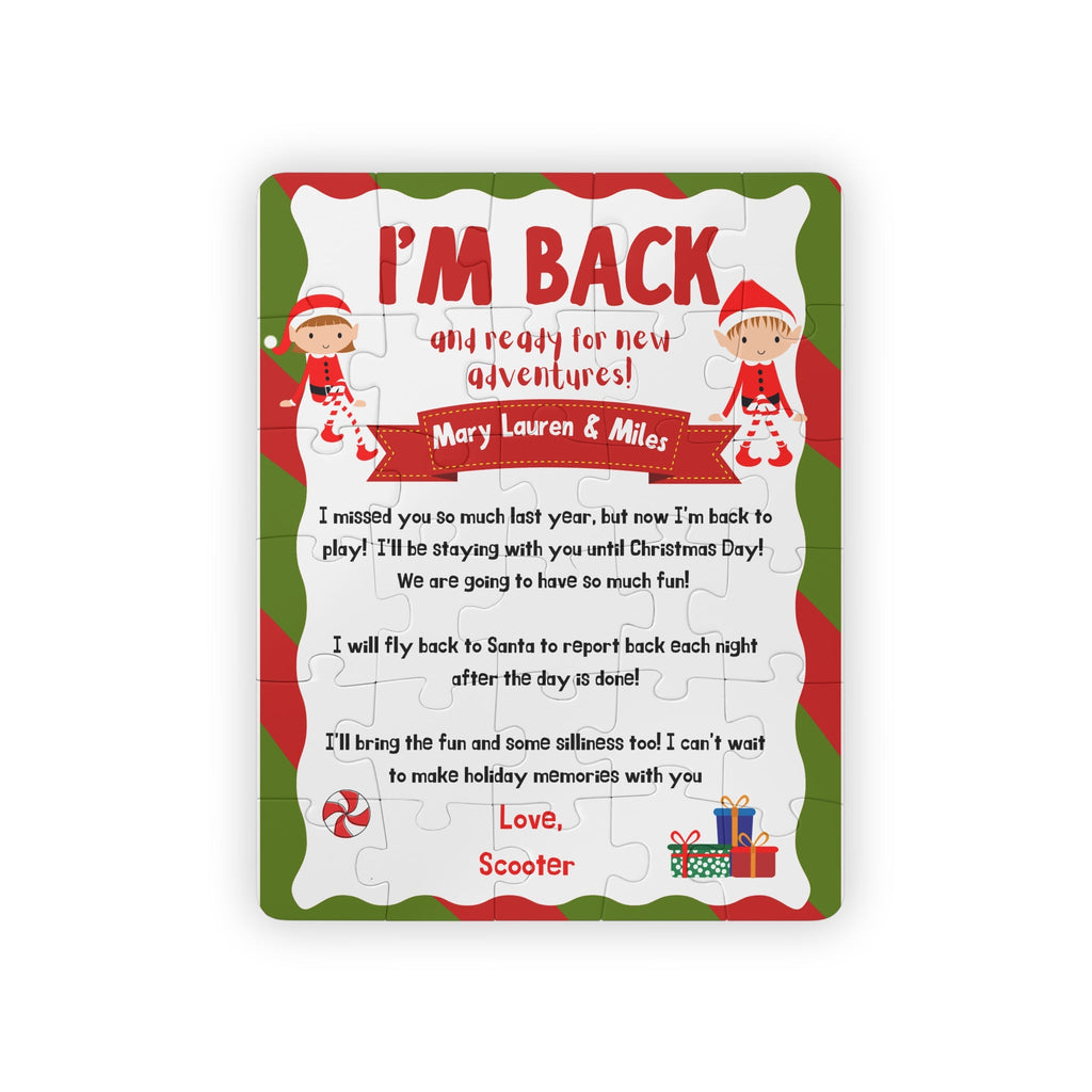 Elf Letter Puzzle