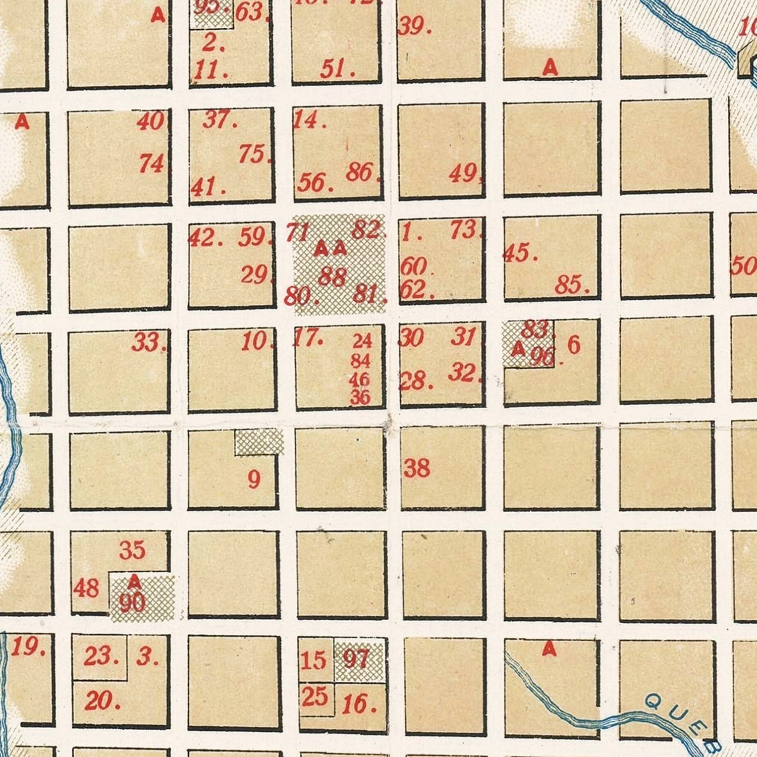 Vintage Map of Caracas, Venezuela 1810