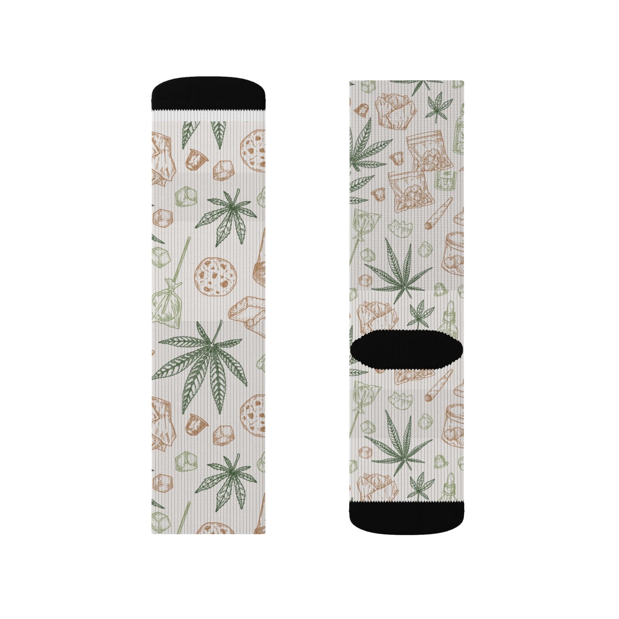 Retro Weed Socks