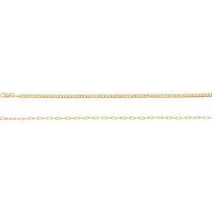 2.7 mm Curb & Paperclip-Style Chain