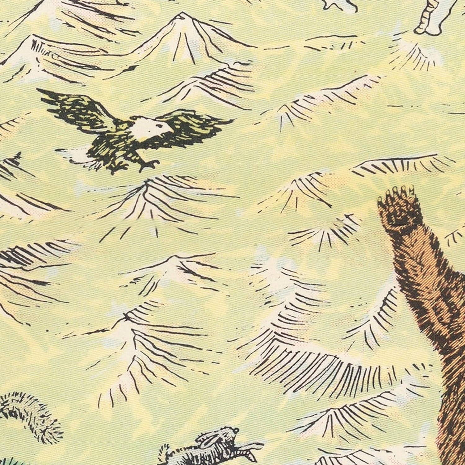 Vintage Kodiak Island Map 1948