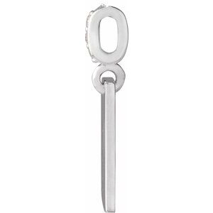 Sterling Silver .02 CTW Natural Diamond Faith Over Fear Pendant
