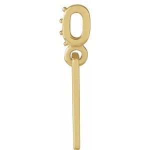 14K Yellow .02 CTW Natural Diamond Faith Over Fear Pendant