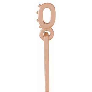 14K Rose Gold .02 CTW Natural Diamond Faith Over Fear Pendant