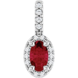 Halo-Style Pendant