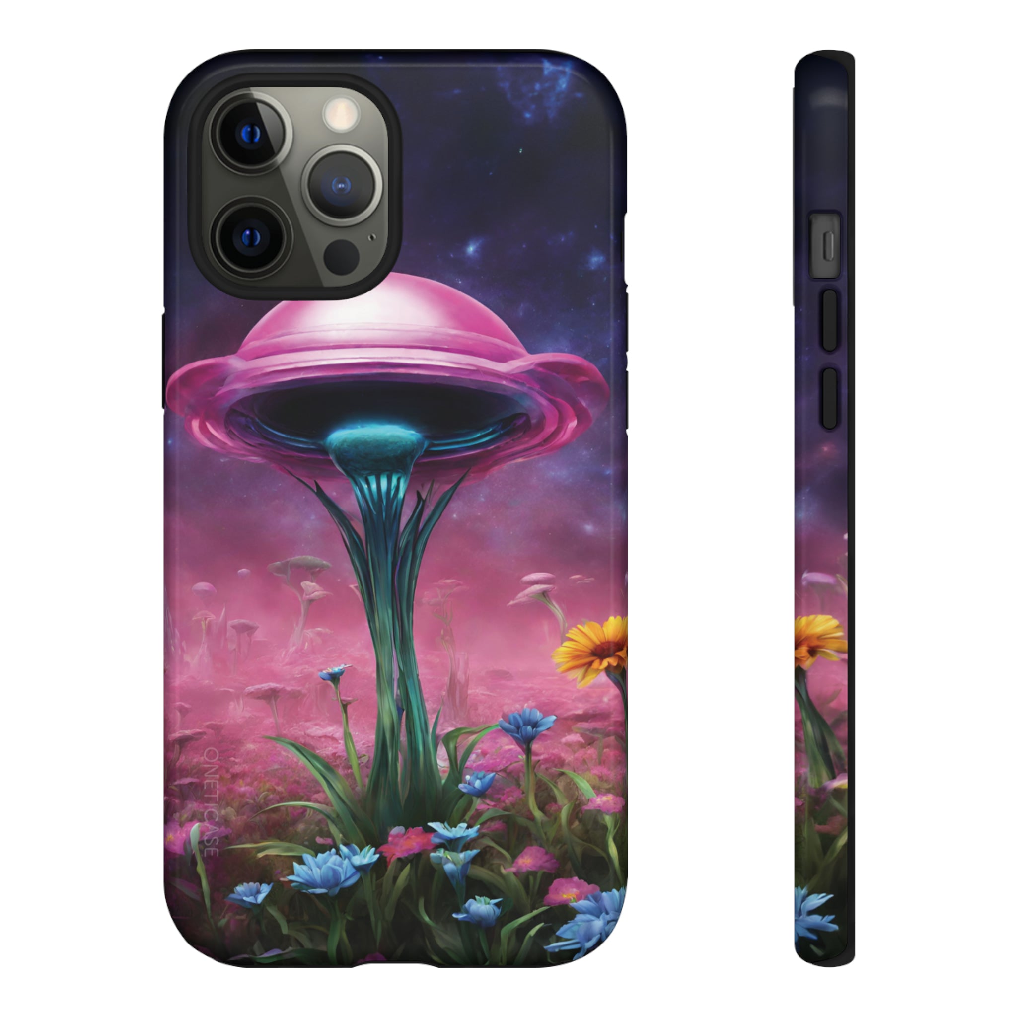 Galactic Floral Fusion Tough Cases